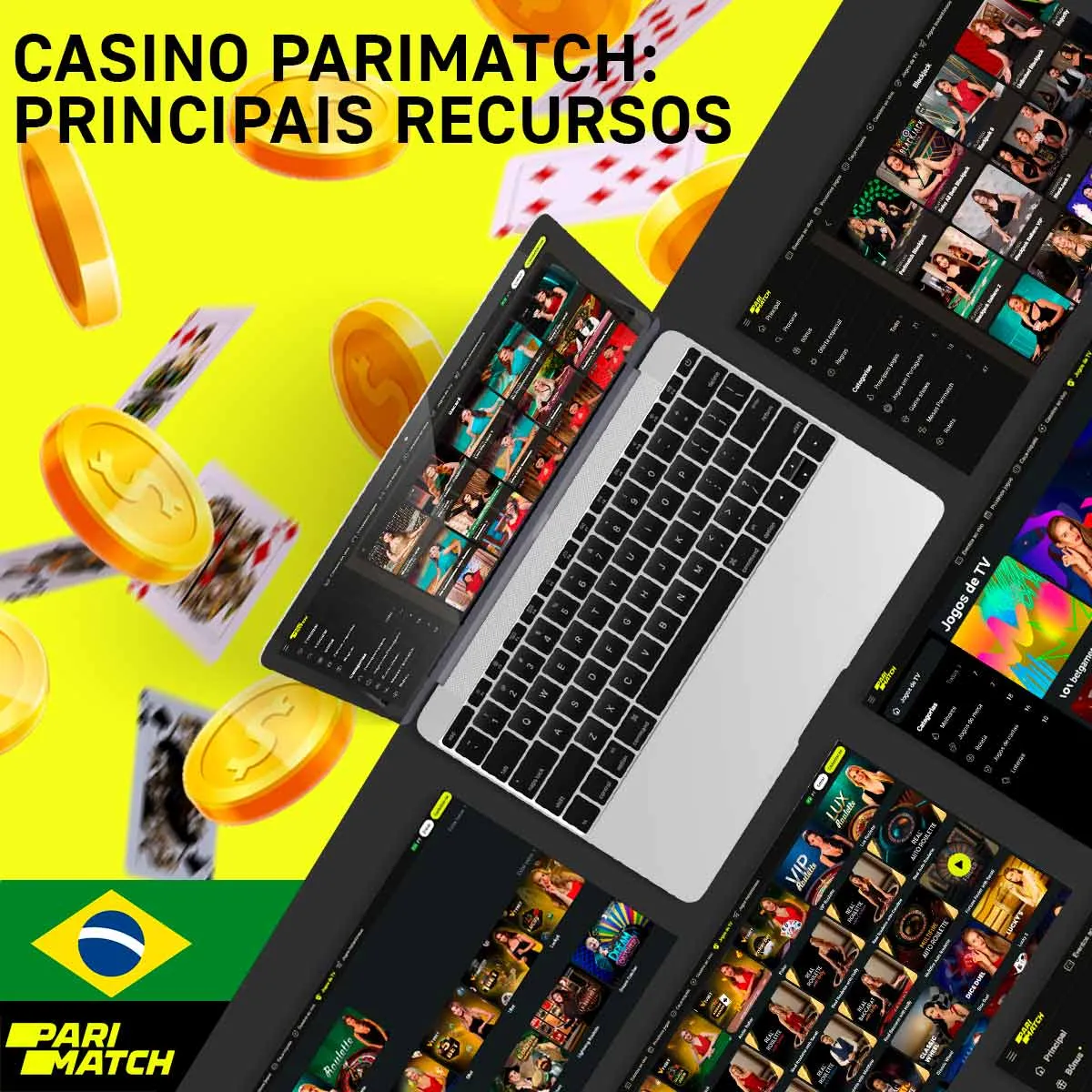 As principais características do cassino da casa de apostas Parimatch no Brasil