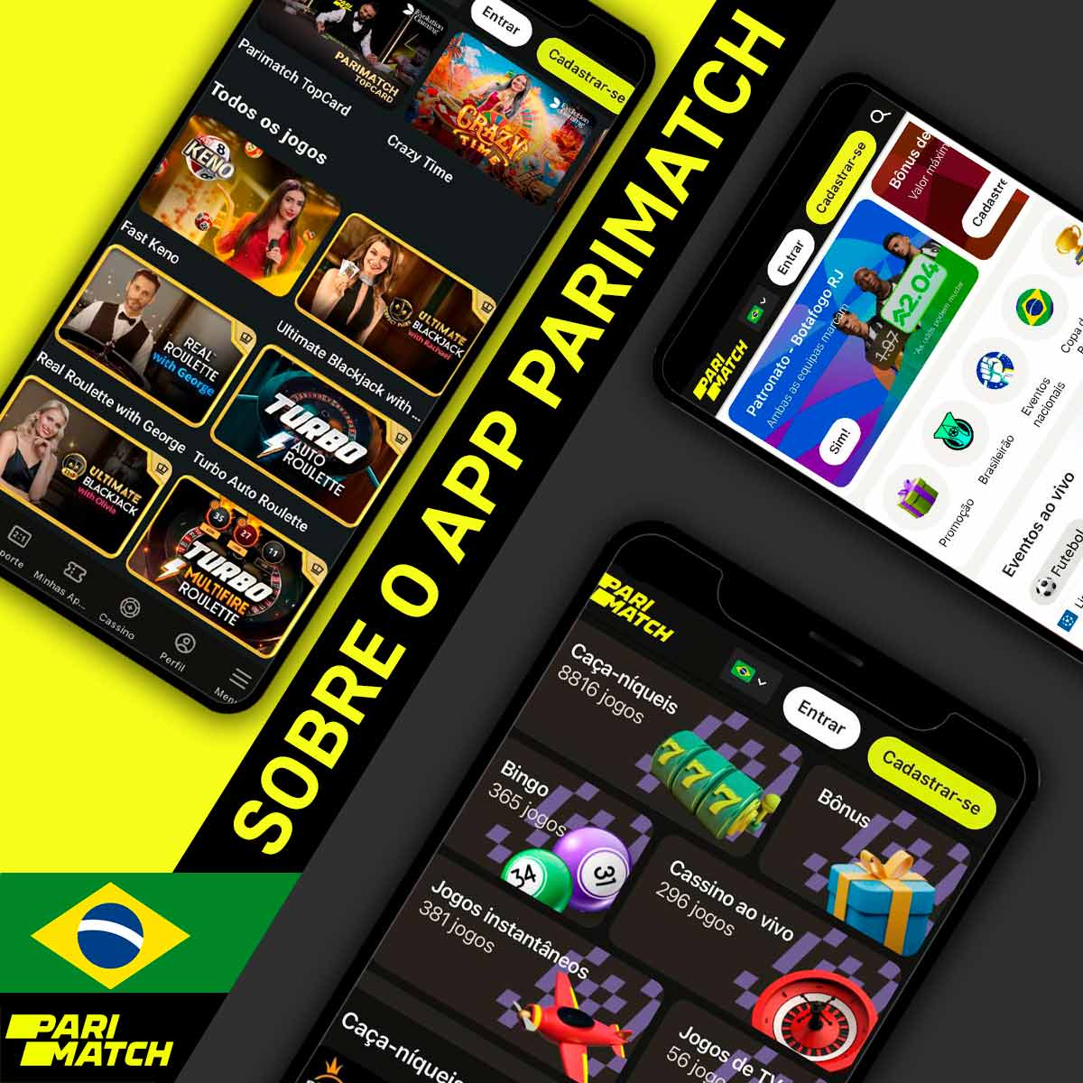 Review do aplicativo móvel para Android da casa de apostas Parimatch Brasil