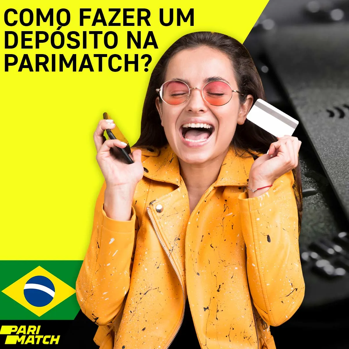 Como criar uma conta de depósito na casa de apostas Parimatch no Brasil